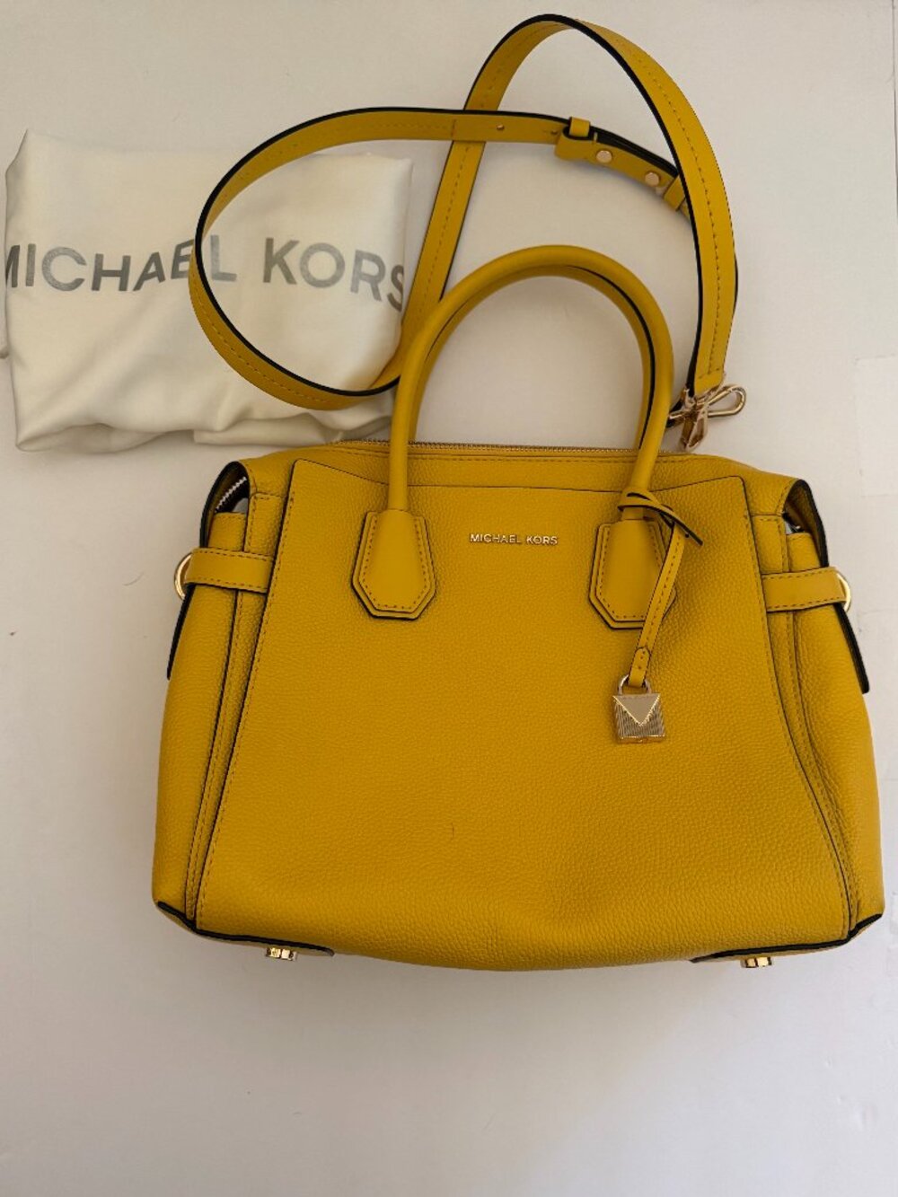 Michael Kors Mercer Satchel Purse with Dust Bag, NWOT